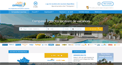 Desktop Screenshot of location-vacances-express.com