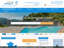 Tablet Screenshot of location-vacances-express.com
